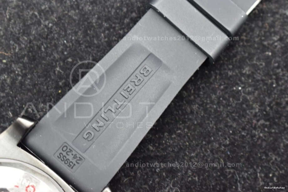 Superocean On Automatic A Rubber Black Black 1171 Edition TF Dial 44 Bezel SunProtective Black Best 1:1 Strap 1003